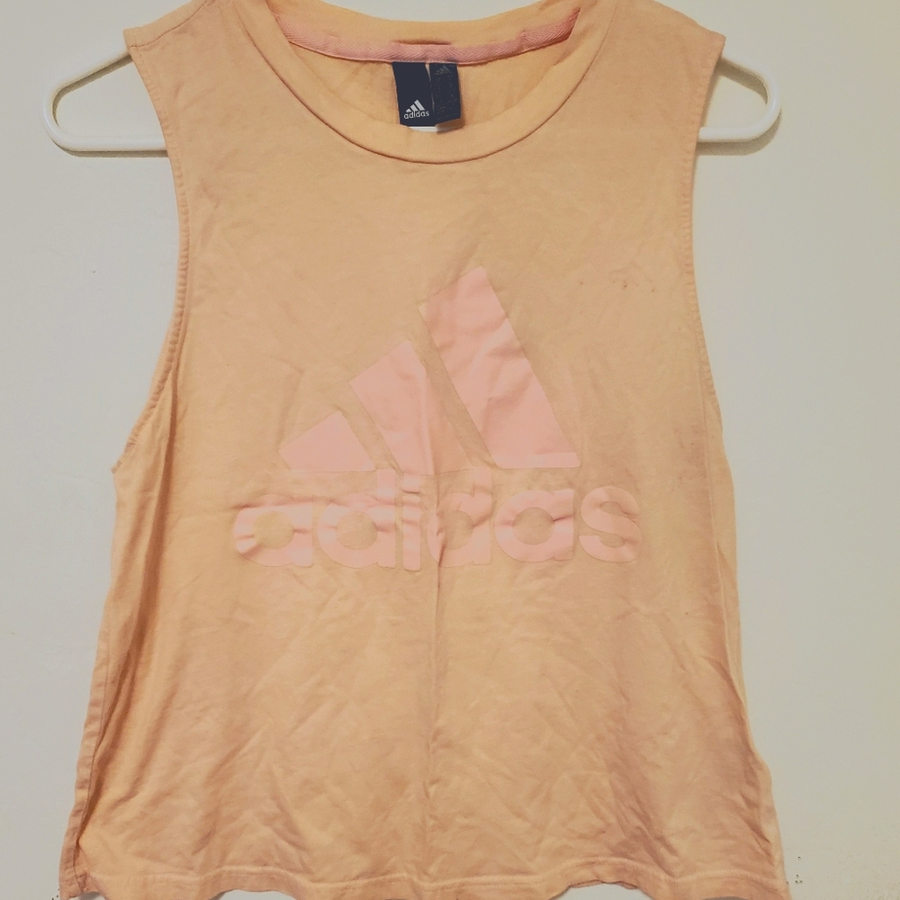 Adidas crop tee